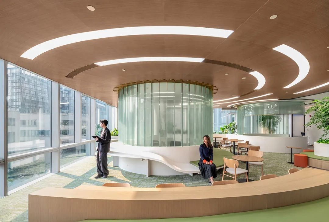 Shanghai LHUB photosynthetic aggregation office space design optimization version