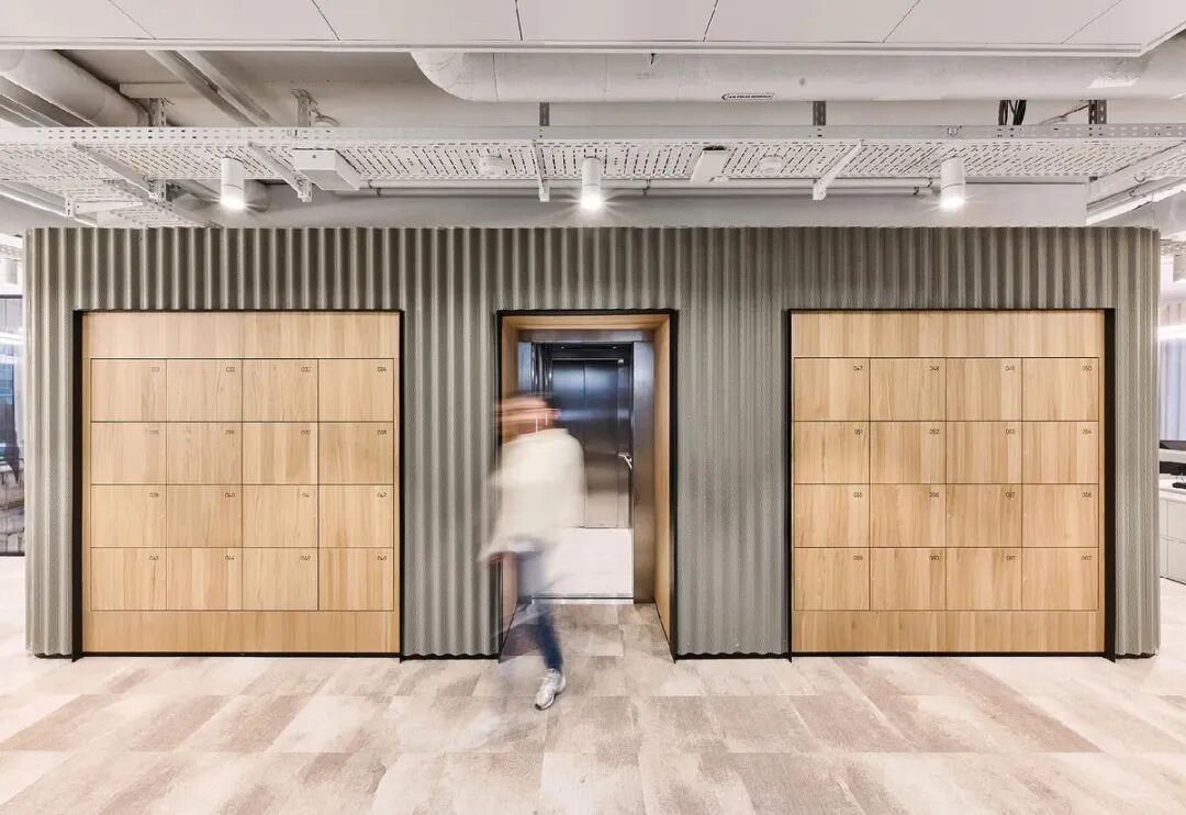 McDonald's Switzerland headquarters office space and furniture configuration