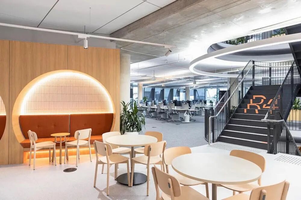 制造业品牌办公室设计之Reece悉尼总部的福祉空间