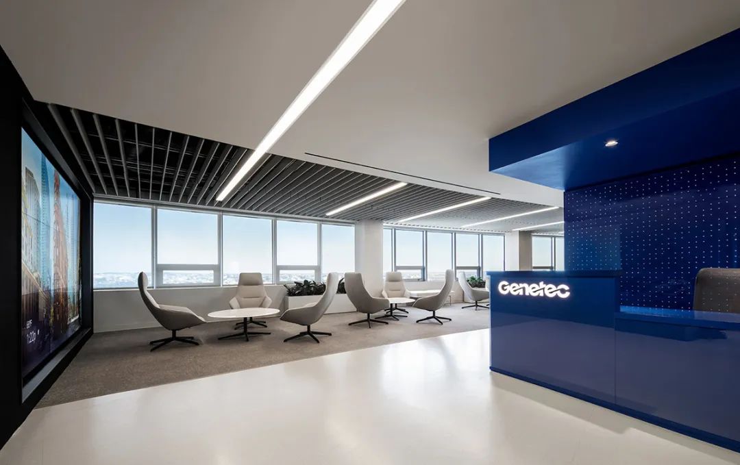Genetec Washington headquarters: Deep integration of technological aesthetics and customized office